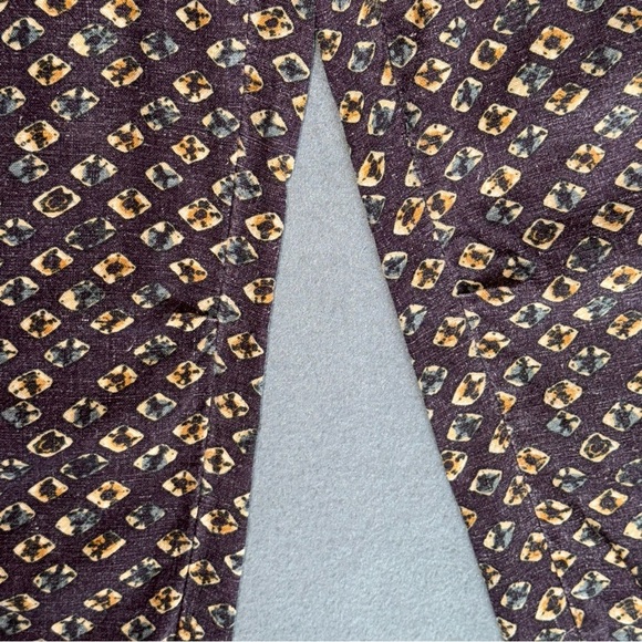 Anthropologie Linen Utility Jogger Multi Fall Color Patterned Joggers Boho Small - Picture 16 of 16